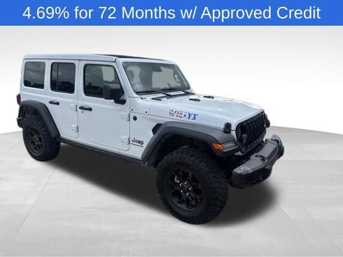 2025 Jeep Wrangler 4-Door Willys 4x4