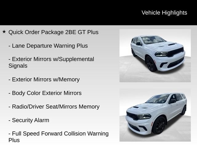 2022 Dodge Durango GT Plus RWD