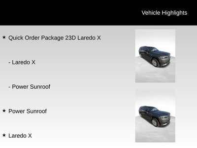 2025 Jeep Grand Cherokee L Laredo X 4x2