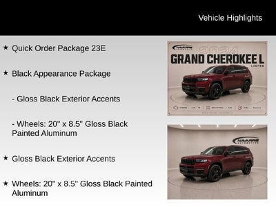 2024 Jeep Grand Cherokee L Limited 4x2