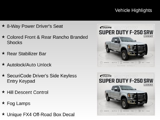 2017 Ford Super Duty F-250 SRW Lariat