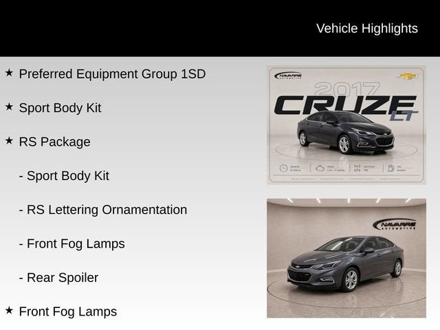 2017 Chevrolet Cruze LT