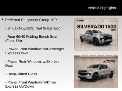 2025 Chevrolet Silverado 1500 RST