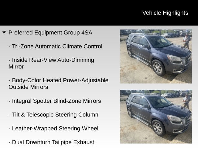 2013 GMC Acadia SLT