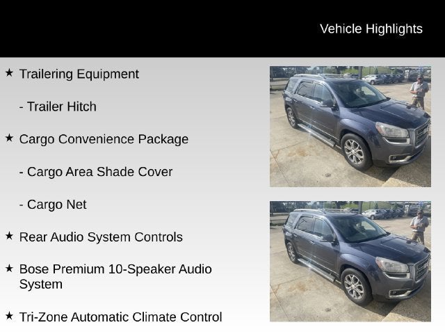 2013 GMC Acadia SLT