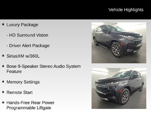 2024 Chevrolet Tahoe LT