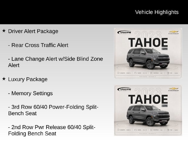 2023 Chevrolet Tahoe Z71