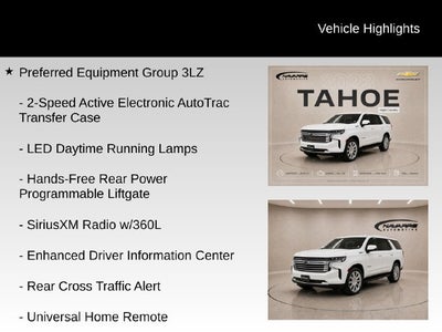 2023 Chevrolet Tahoe High Country