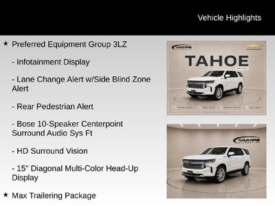 2023 Chevrolet Tahoe High Country