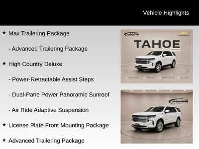 2023 Chevrolet Tahoe High Country
