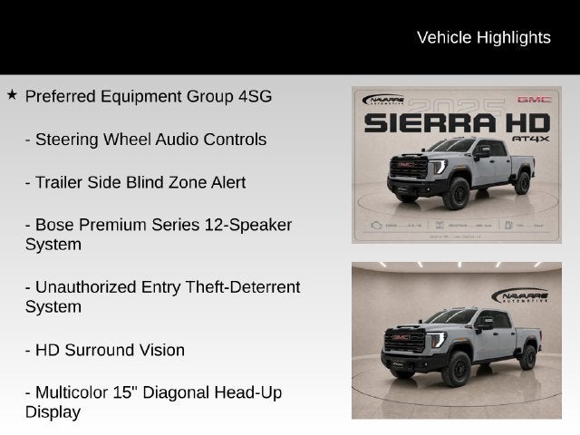 2025 GMC Sierra 2500 HD AT4X