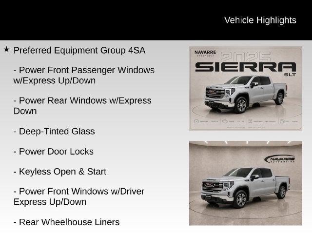 2025 GMC Sierra 1500 SLT