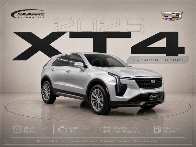 2025 Cadillac XT4 Premium Luxury