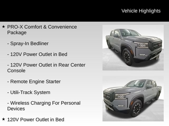 2022 Nissan Frontier Crew Cab PRO-X 4x2