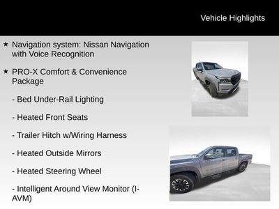 2022 Nissan Frontier Crew Cab PRO-X 4x2