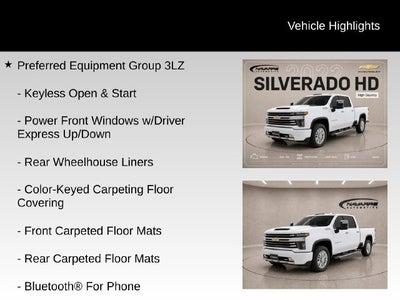 2022 Chevrolet Silverado 2500 HD High Country