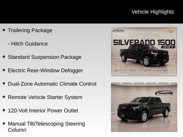 2026 Chevrolet Silverado 1500 RST
