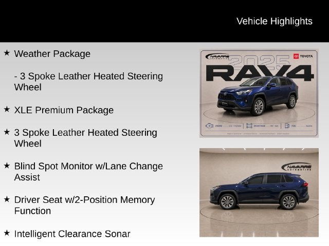 2025 Toyota RAV4 XLE Premium