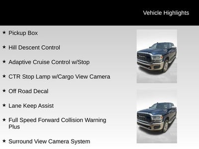 2020 RAM 2500 Limited Crew Cab 4x4 6'4" Box