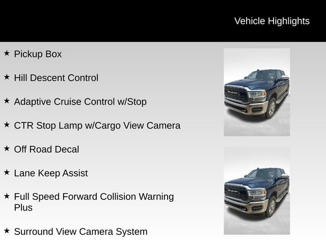 2020 RAM 2500 Limited Crew Cab 4x4 6'4" Box