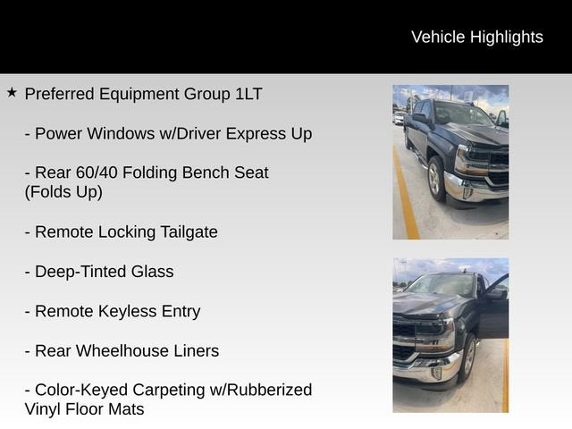 2018 Chevrolet Silverado 1500 LT