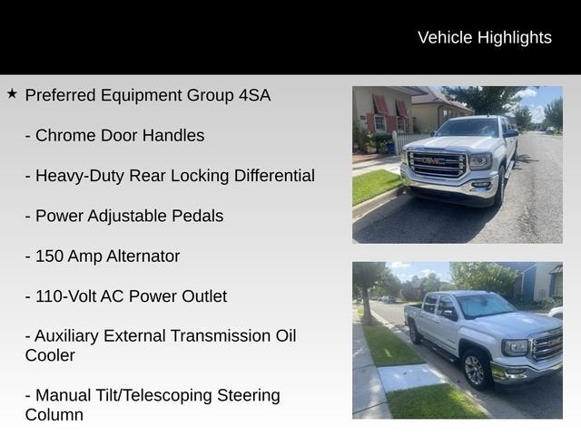 2018 GMC Sierra 1500 SLT