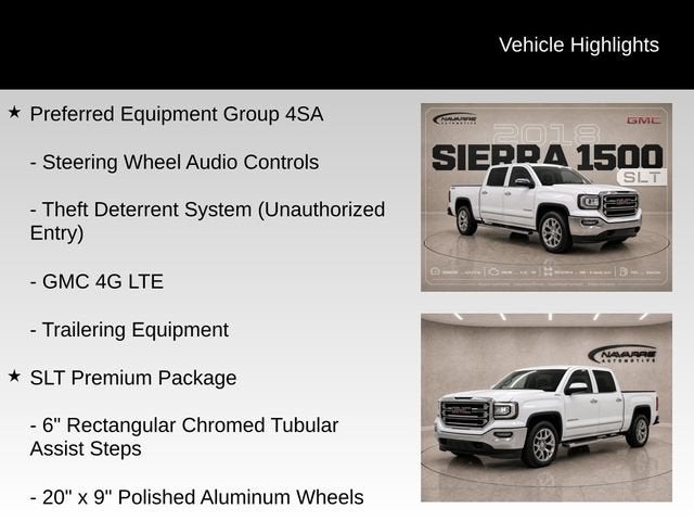 2018 GMC Sierra 1500 SLT