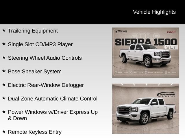 2018 GMC Sierra 1500 SLT