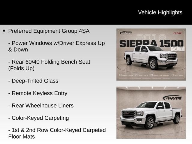 2018 GMC Sierra 1500 SLT