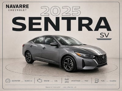 2025 Nissan Sentra SV