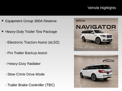 2019 Lincoln Navigator Reserve