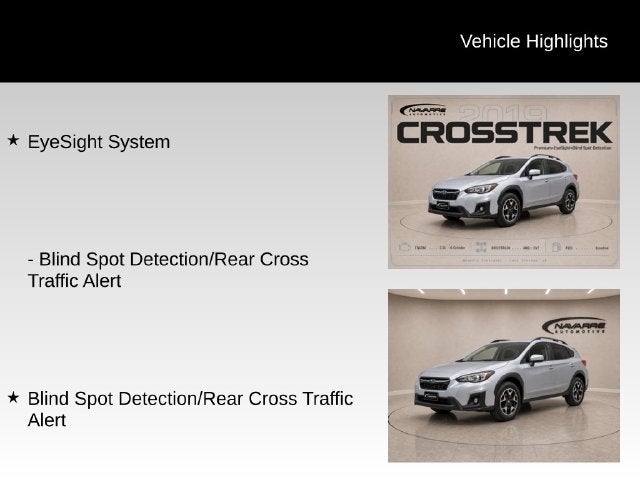 2019 Subaru Crosstrek 2.0i Premium
