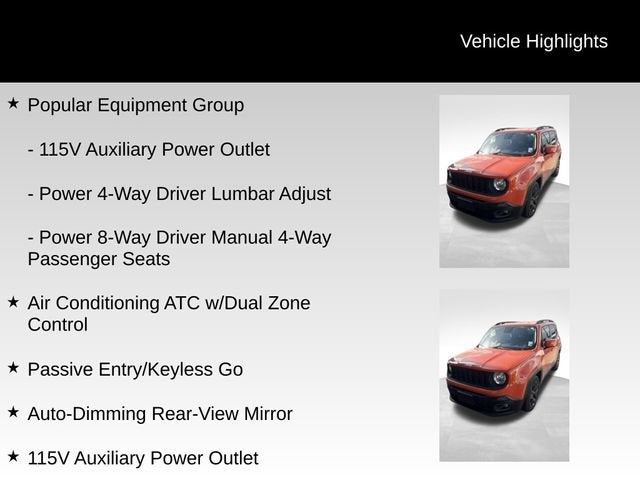 2016 Jeep Renegade Latitude