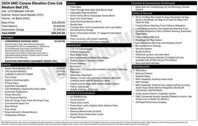 2024 GMC Canyon Elevation