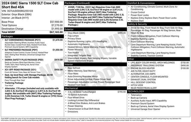 2024 GMC Sierra 1500 SLT