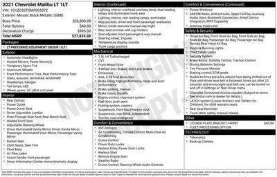 2021 Chevrolet Malibu LT