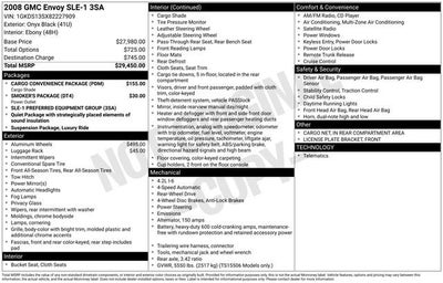 2008 GMC Envoy SLE1