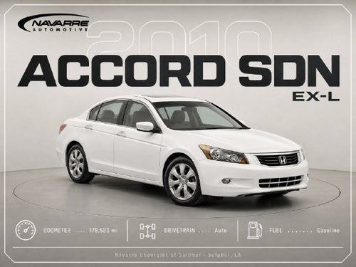 2010 Honda Accord Sdn EX-L