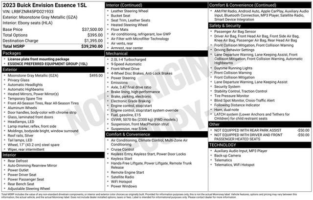 2023 Buick Envision Essence