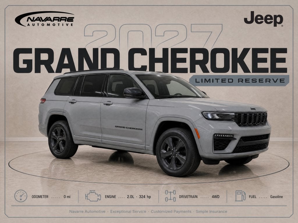 2027 Jeep Grand Cherokee GRAND CHEROKEE L LIMITED RESERVE 4X4
