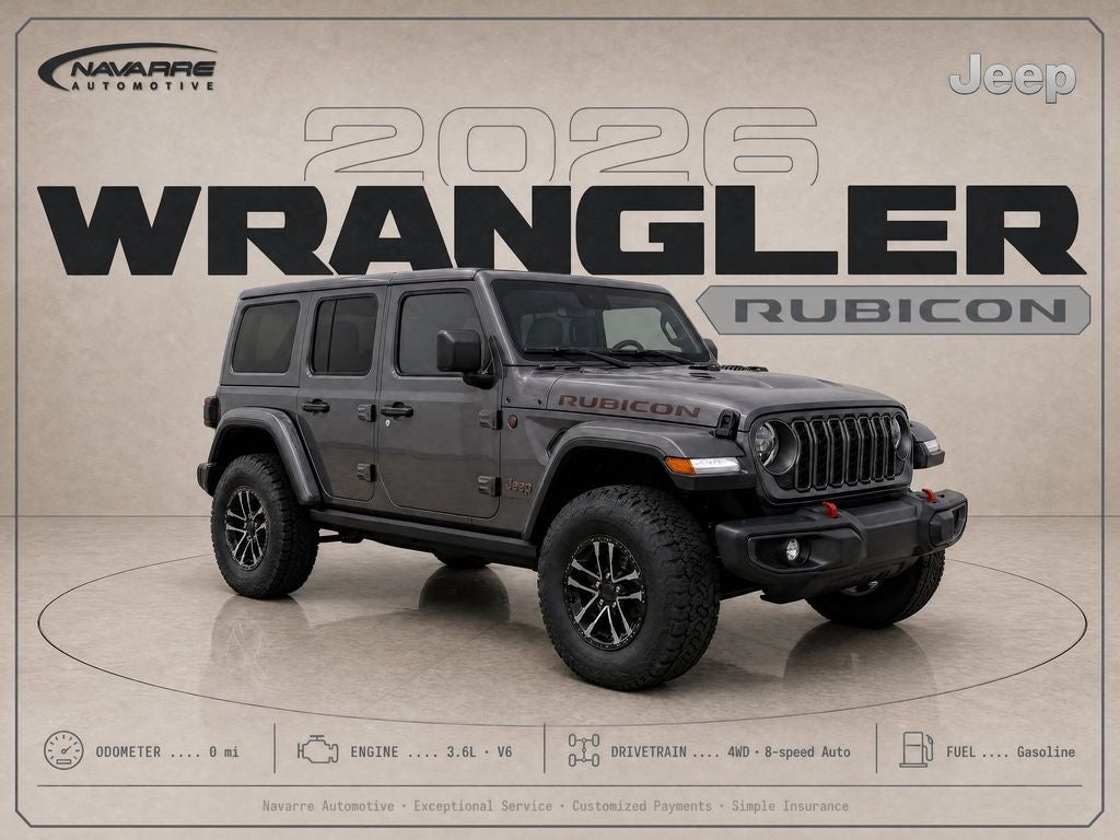 2026 Jeep Wrangler Rubicon X