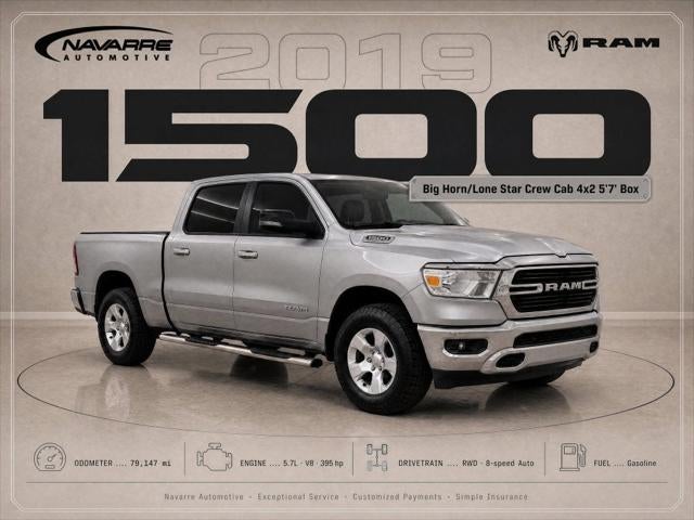2019 RAM 1500 Big Horn/Lone Star Crew Cab 4x2 5'7' Box