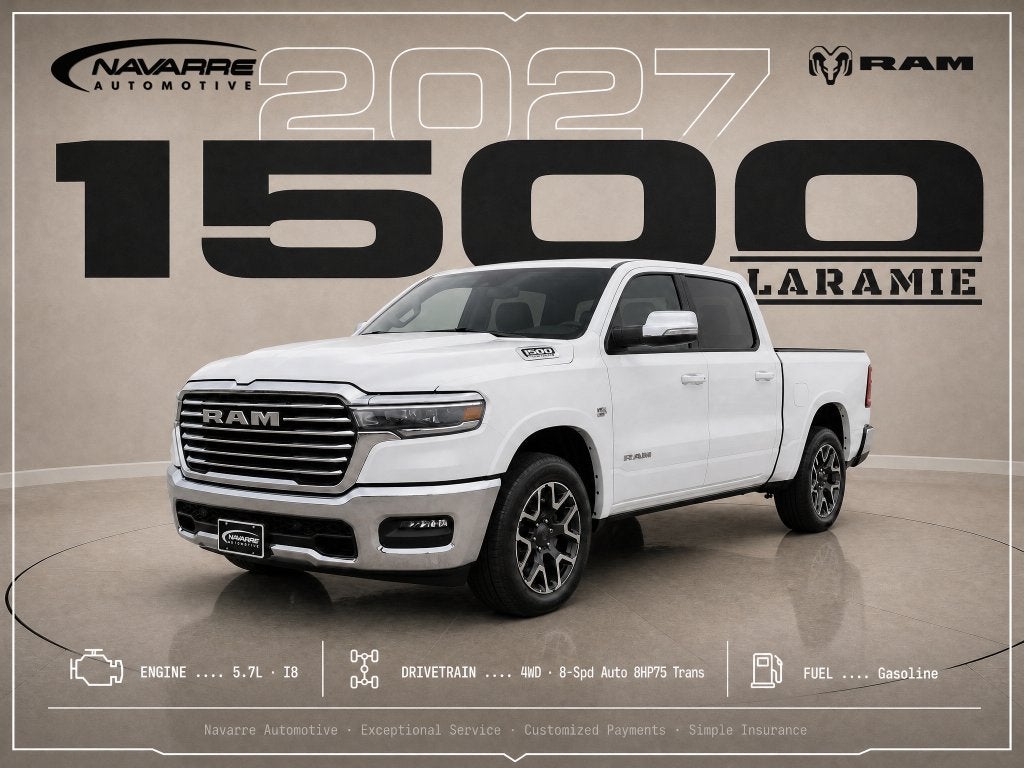 2027 RAM Ram 1500 RAM 1500 LARAMIE CREW CAB 4X4 5'7' BOX