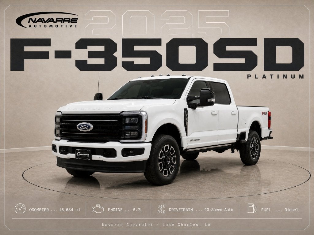 2025 Ford F-350SD Platinum