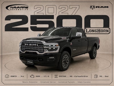 2027 RAM Ram 2500 RAM 2500 LIMITED LONGHORN CREW CAB 4X4 6'4' BOX