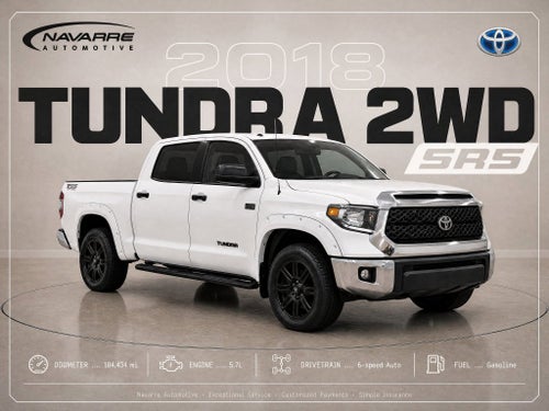 2018 Toyota Tundra SR5 5.7L V8