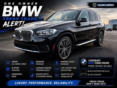 2022 BMW X3 sDrive30i
