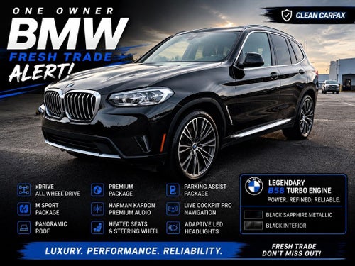 2022 BMW X3 sDrive30i