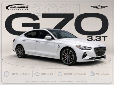 2021 Genesis G70 3.3T RWD