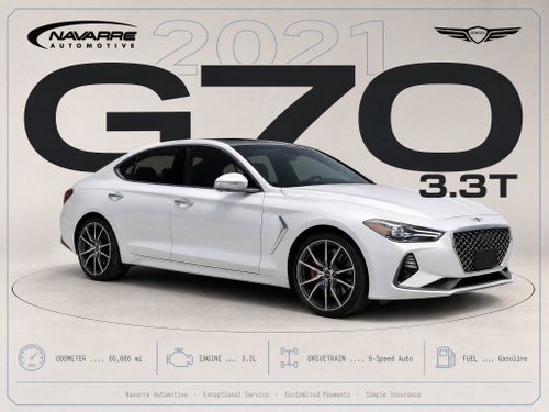 2021 Genesis G70 3.3T RWD